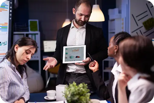 Millenial Technologies technology team at work